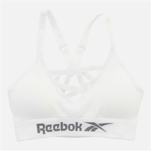 Reebok Womens Maryna Seamless Sports Bra White