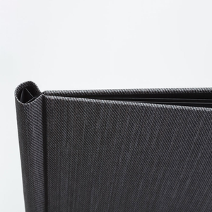 Fotospeed Spring Back Binder A4 Landscape 15mm - Canvas Black