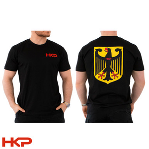 HK Men's Shirt - Short Sleeve - Bundesadler - Black