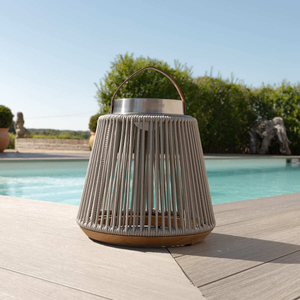 Maze - Athena Small Solar Light - Light Grey