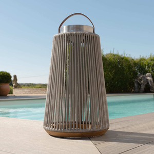 Maze - Athena Large Solar Light - Light Grey