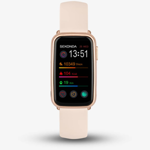 Sekonda Track Pink Rubber Smart Watch 30170