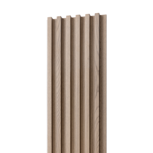 18mm Slat Wall Panel Ash 290x17cm
