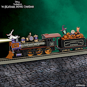 The Nightmare Before Christmas Model Train Collection