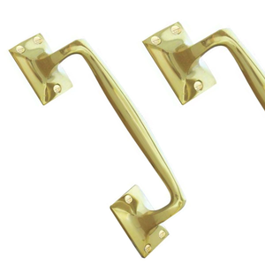 Pull Handle 203 mm Polished Brass Lacquered