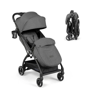 Ickle Bubba Aries Max Autofold Stroller - Graphite Grey
