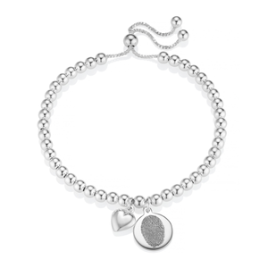 Disc Duo Fingerprint Bracelet