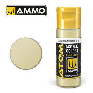 ATOM COLOR Dunkelgelb DG III 20ml Model Paint Ammo by Mig 20005