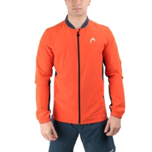 HEAD Breaker Logo Giacca - Orange Alert/Navy