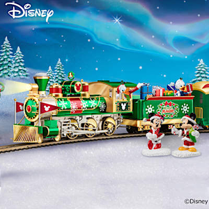 Disney Winter Magic Model Train Collection