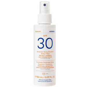 Korres Yoghurt Sunscreen Spray Emulsion Body + Face SPF30 150ml