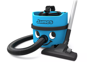 Numatic JVP180-11 James Commercial Bagged Cylinder Vacuum Cleaner 6L 620w Blue