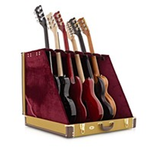 Estuche Rack para 6 Guitarras Gear4music, Tweed