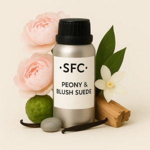 Peony & Blush Suede Fragrance Oil - 125g