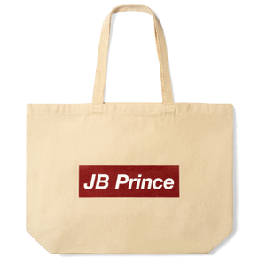 JB Prince Logo Tote 19.5 x 14.5 x 5 inches