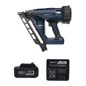 Bissett BIS-BTC-SN3190 18V 31 Deg. Brushless Framing Nailer 4.0Ah Kit +BONUS 4.0Ah Battery