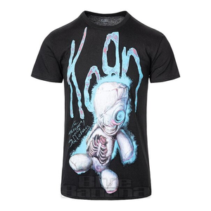 Official Korn SOS Doll T Shirt (Black)