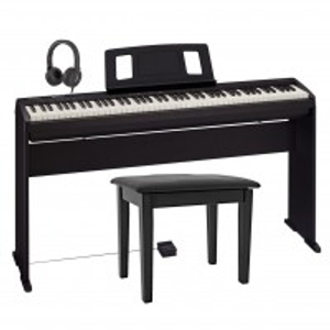 Roland FP-10 Digital Piano Deluxe Bundle, Black