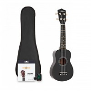 Ukulele Pack by Gear4music, Black