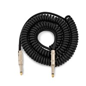 Coiled Jack Instrument Cable, 6m
