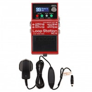 Boss RC-5 Loop Station Guitar Loop Pedal with Power Supply