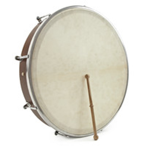 18" Tuneable Bodhran by Gear4music, Willow