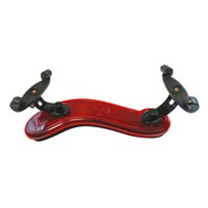 Viva Flex Violin Shoulder Rest, 4/4 - 3/4 Size, Red