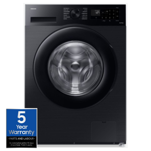 SAMSUNG 9KG BLK ECOBUBBLE 1400 SPIN WASHER