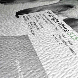 Fotospeed Natural Textured Bright White- 315gsm A3 25 Sht
