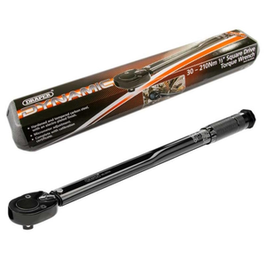 Draper 3001A/BK 1/2In Square Drive Ratchet Torque Wrench 64535