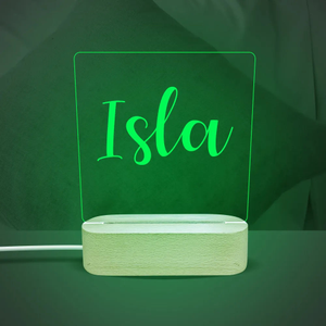 Name Personalised Night Light