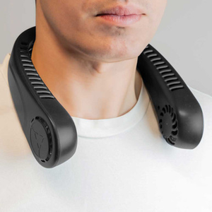 BeCool Bladeless Neck Fan Black