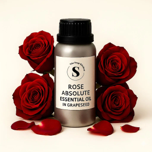 Rose Absolute, Dilute 3% in Grapeseed - 10ml