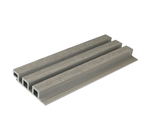 Silver Birch Forma Slatted Composite Cladding Board - Length 2.5m x Width 120mm