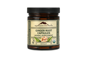 Ginger Root Capsules Organic