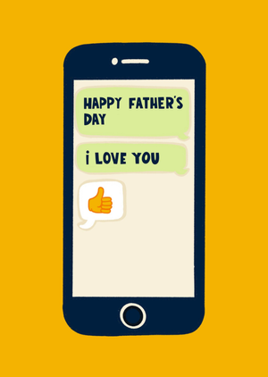 I Love You Father's Day Card