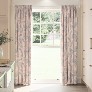 Pampas Grass, Sorbet - Made to Measure Curtain