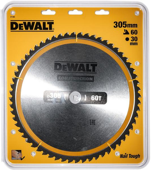 Sågklinga för trä DeWalt DT1960; 305x30 mm; 60T