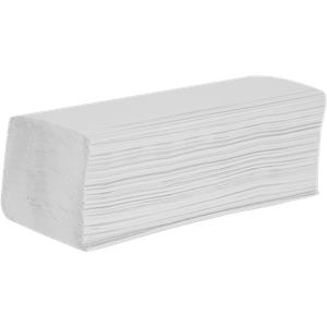 Optimum Hand Towels Z-fold White 2 Ply HZ2W297DS 15 Packs of 198 Sheets