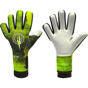 Keeper iD Goalproof Power Grip Negative - Flash Lime - 8.5