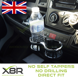 Peugeot Boxer Citroen Relay Fiat Ducato 07-24 Double Cup Drink Holder Motorhome