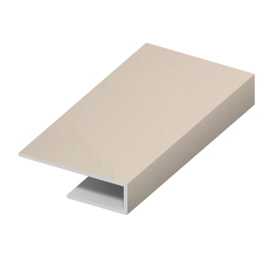 Eurocell uPVC Board Clip – Cream White, 5m x 25mm (Universal 9mm Panel Clip)