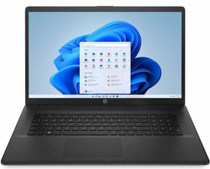 HP Laptop 17-cn0534na - Intel Quad-Core 8GB RAM 128GB SSD Windows 11 Home 17.3" IP FHD Screen