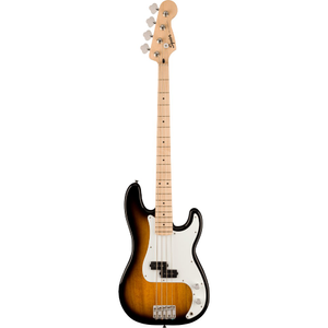 Squier Sonic Precision Bass Maple Fingerboard White Pickguard (2-Color Sunburst)