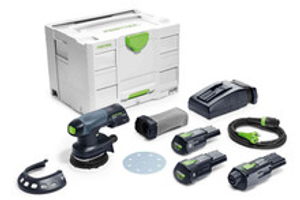 Festool FES-577691 Cordless Eccentric Sander ETSC 125 Li 3,0 I-Set