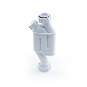 PolyPipe Straight Through Trap With Cleaning Eye 32mm