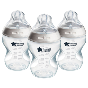 Natural Start Baby Bottles, 260ml - 3 pack