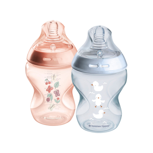 Natural Start Baby Bottles, Decorated