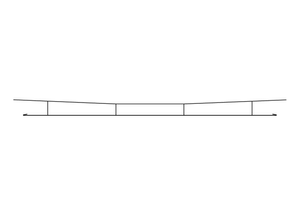 PECO LC-151 Catenary Contact Wires 260mm HO/OO Gauge
