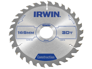 Sågklinga för trä Irwin; 165x2,5x30,0 mm; Z30
